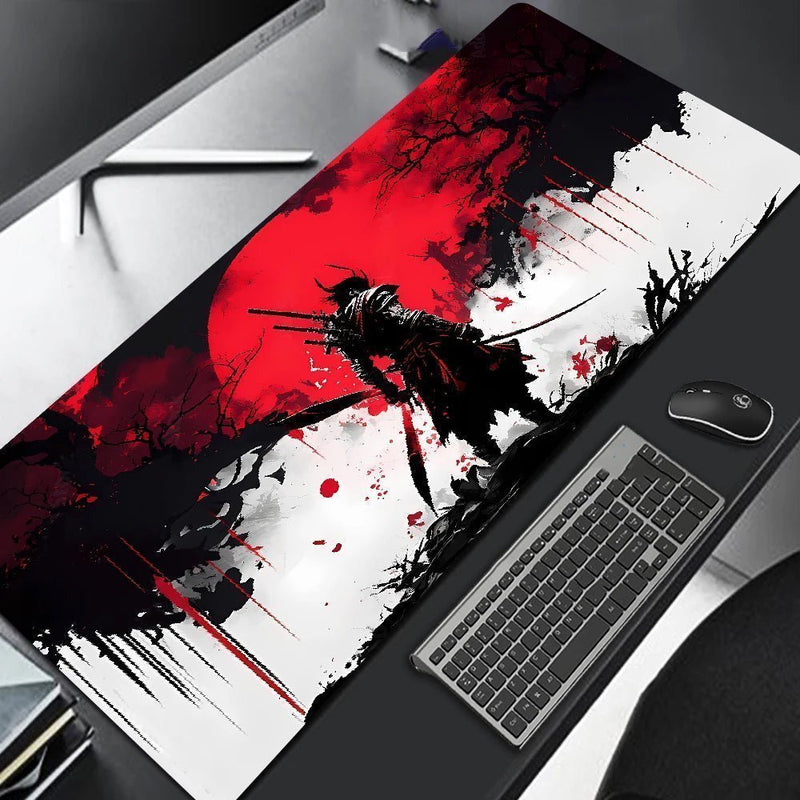 Mouse Pad Gamer Samurai Warrior