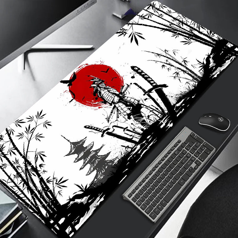 Mouse Pad Gamer Samurai Warrior