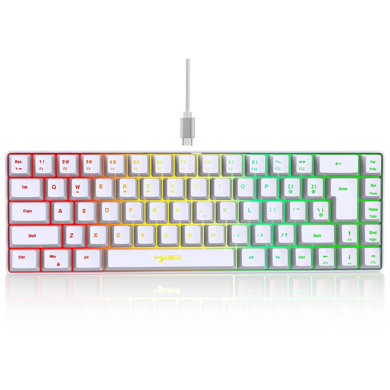 Teclado Gamer HXSJ V200, Com Fio