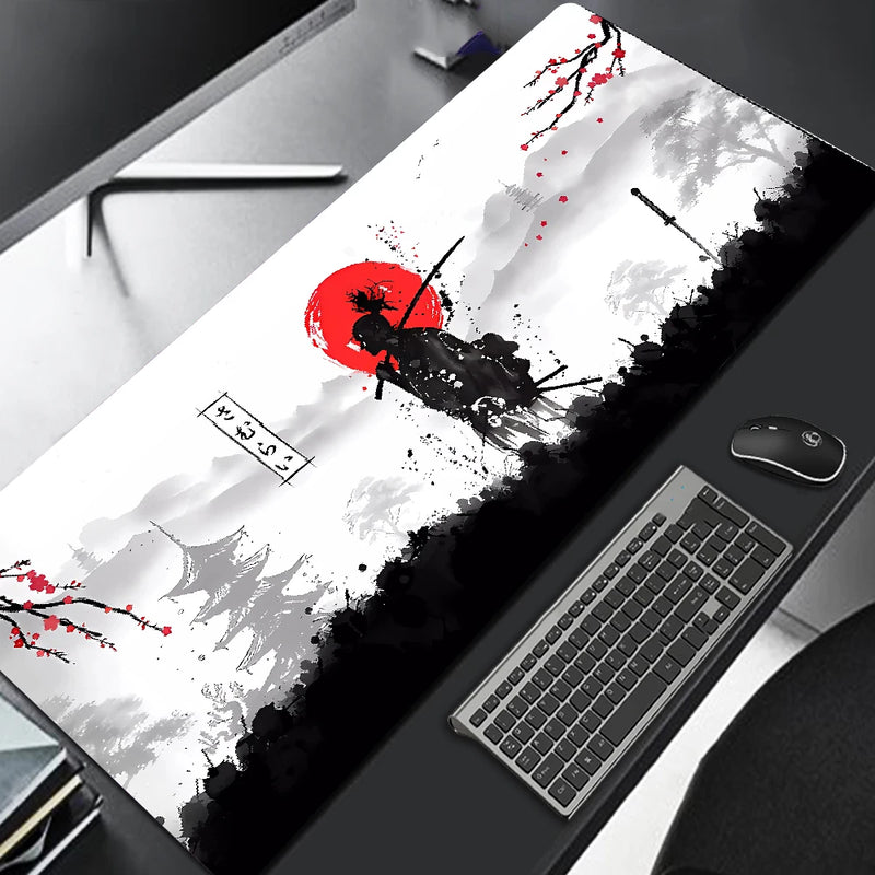 Mouse Pad Gamer Samurai Warrior