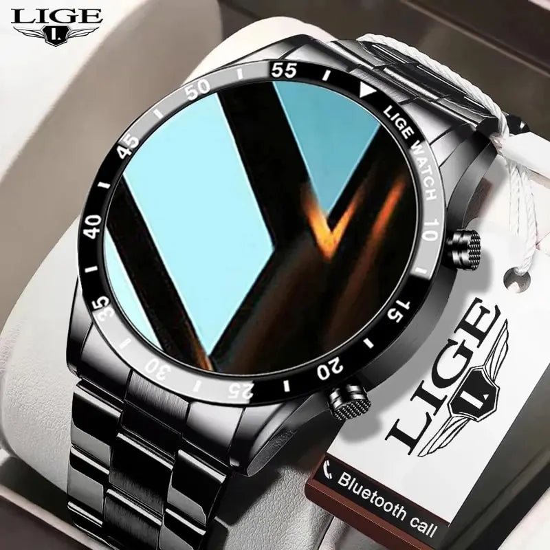 LIGE 2024 Smart Watch Men Full