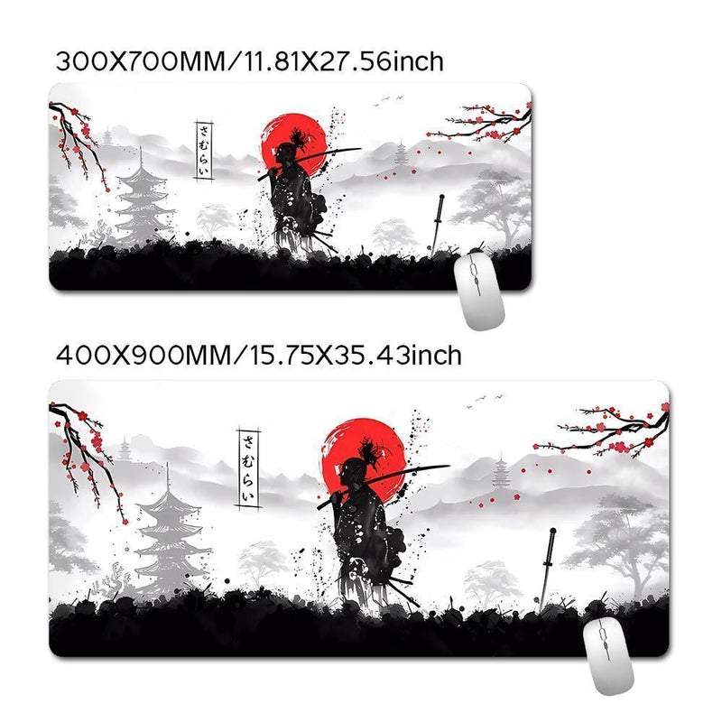 Mouse Pad Gamer Samurai Warrior